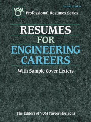 cover image of Resumes for Engineering Careers